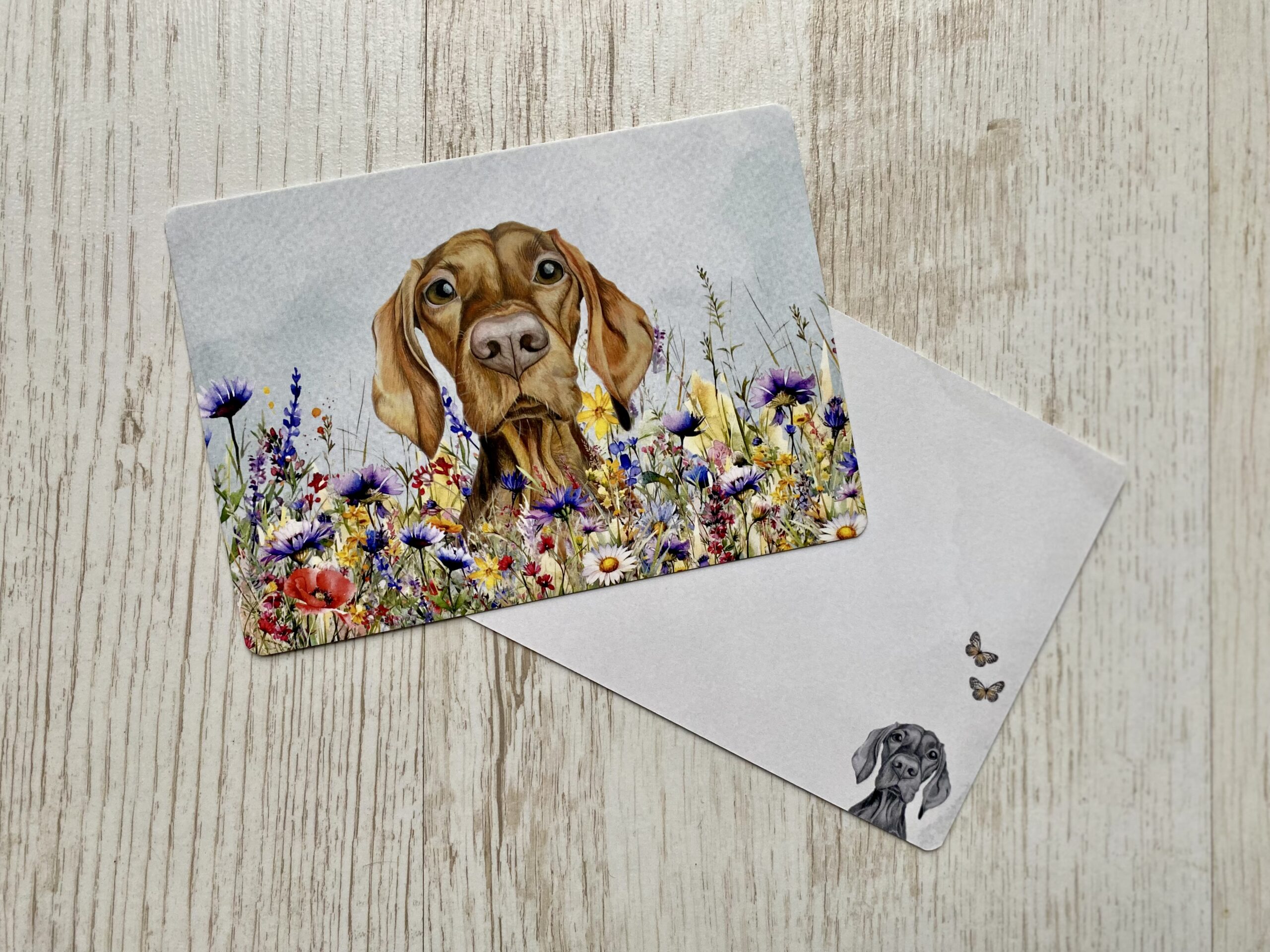 Blumenmeer - Postkarte A6-Format