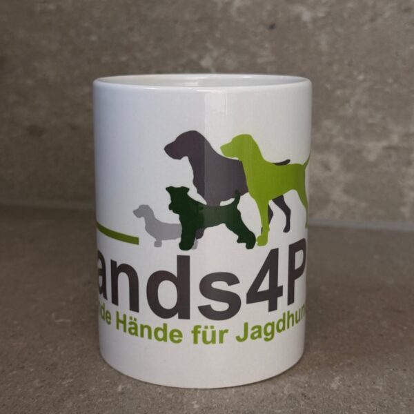 Keramiktasse Hands4Paws