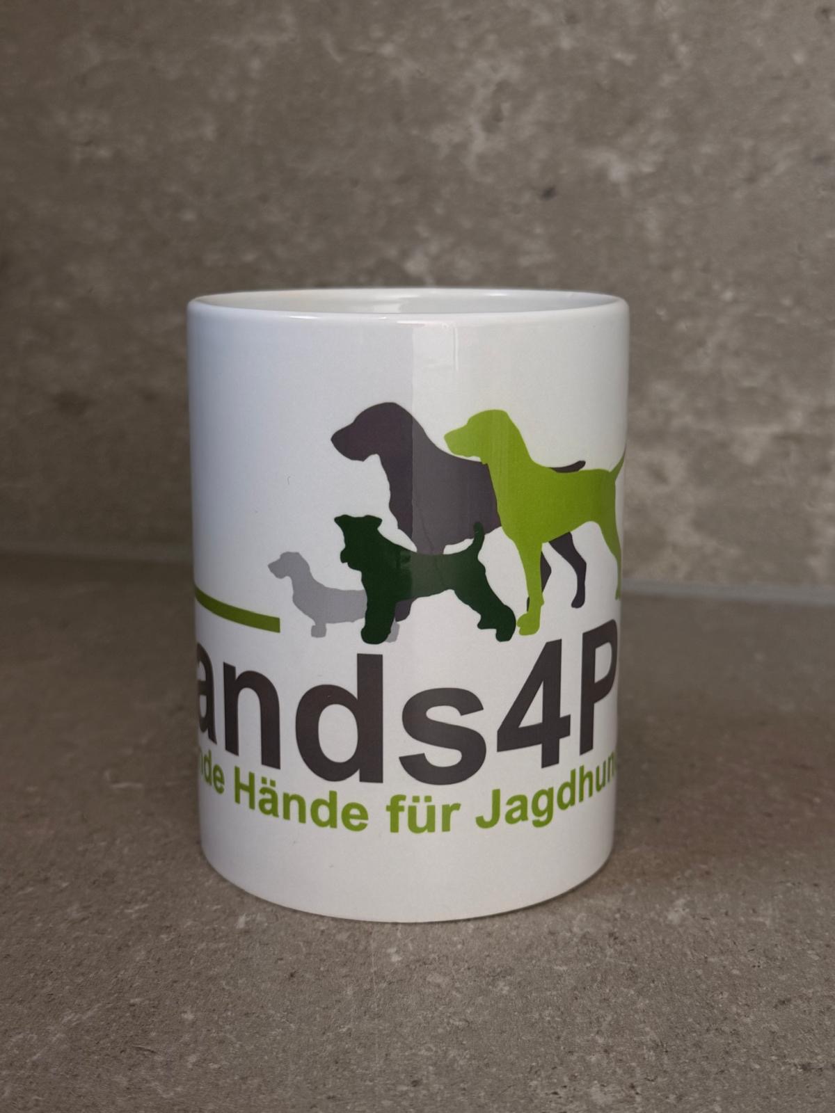 Keramiktasse Hands4Paws